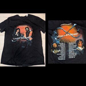 J.I.D. + Smino Luv Is 4 Ever 2023 North American Tour Mens T Shirt Sz M